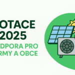 dotace 2025 – fotovoltaika pro firmy a obce